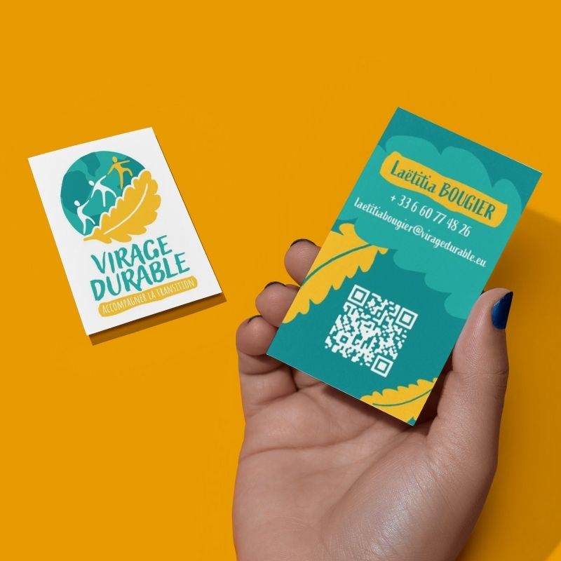 Carte de visite, VIRAGE DURABLE